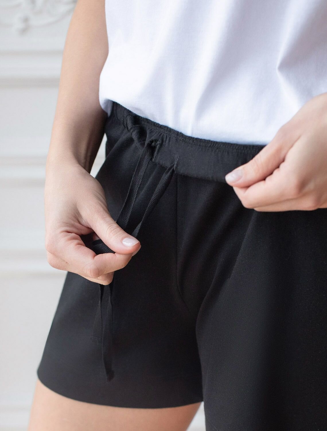 VILATTE Шорты 583408 D48.012 черный_vilatte