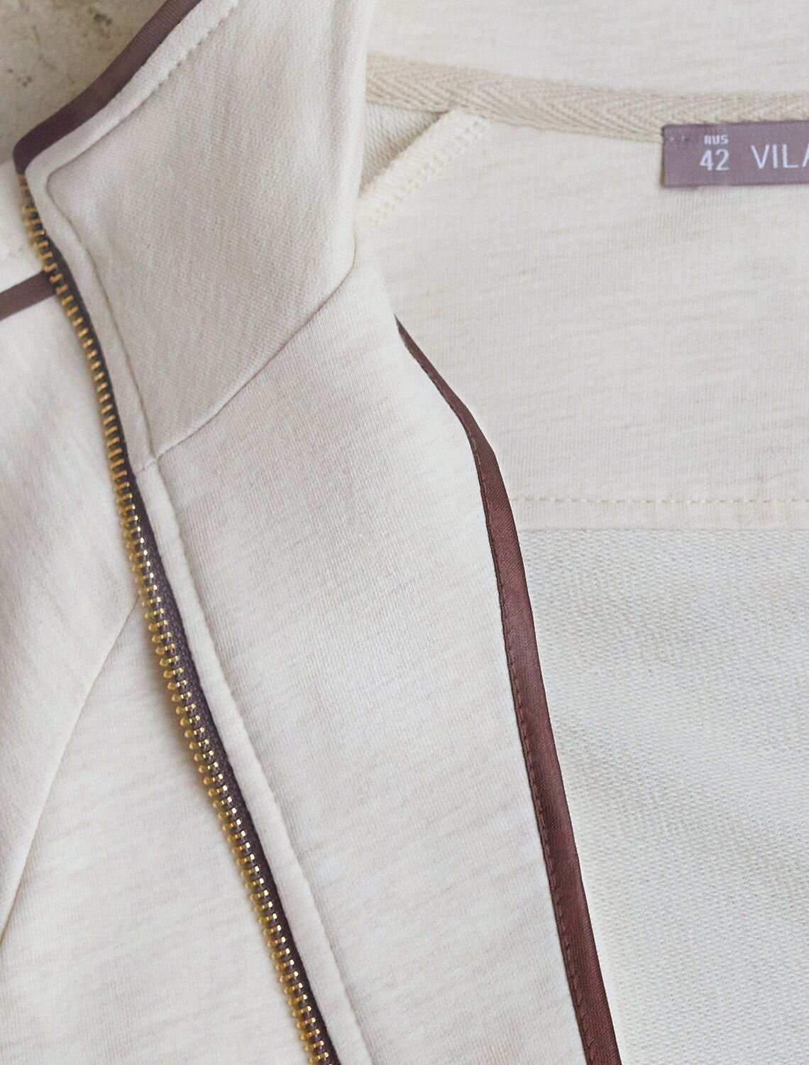 VILATTE Джемпер 583409 D49.138 овсяный меланж