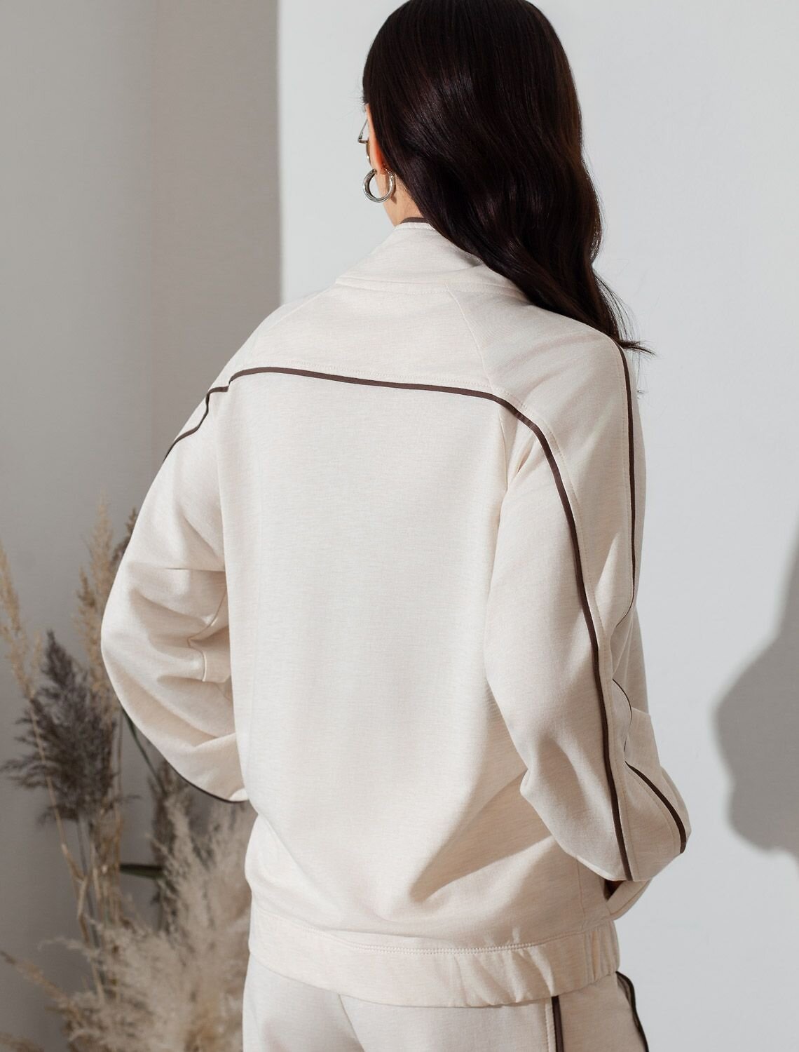 VILATTE Джемпер 583409 D49.138 овсяный меланж