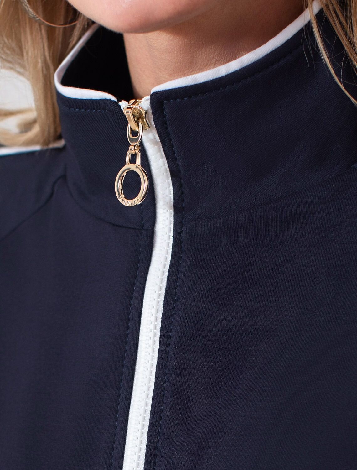 VILATTE Джемпер 583410 D49.138 т.синий