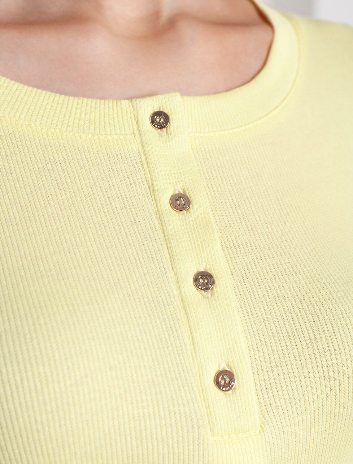 VILATTE Джемпер 583427 D49.151 лимонный