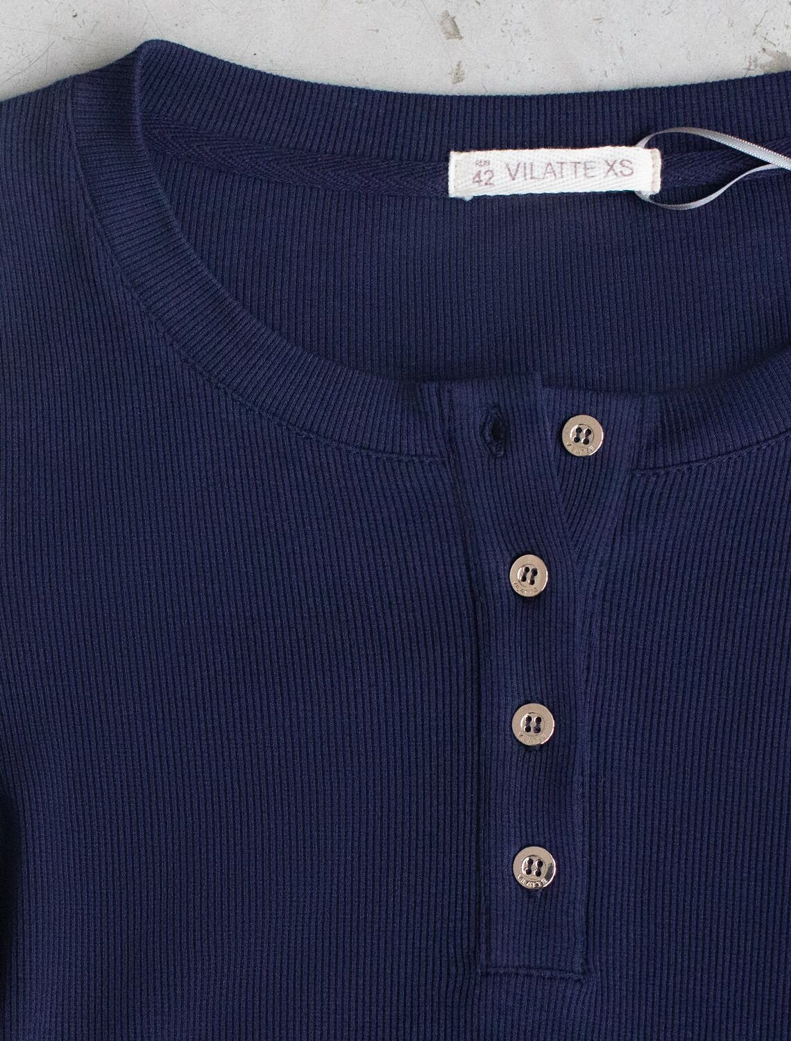 VILATTE Джемпер 583429 D49.151 т.синий