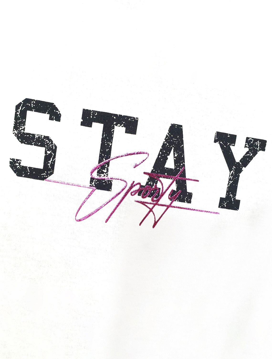 VILATTE Футболка 583444 D49.157 белый_sporty