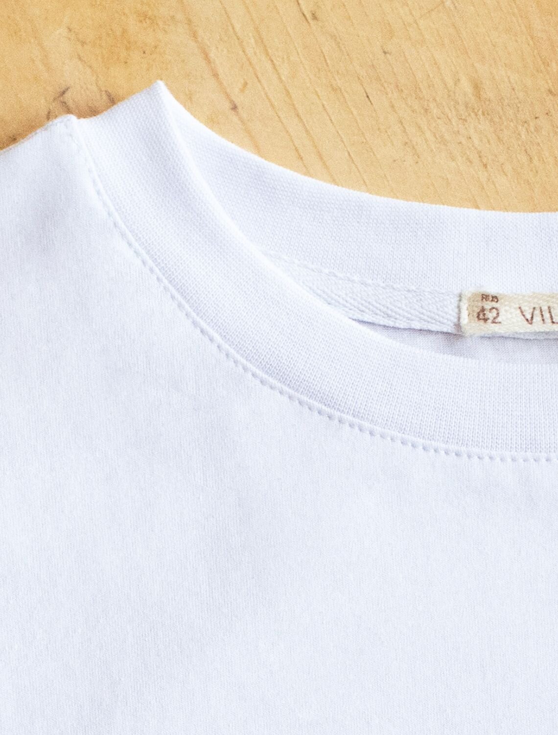 VILATTE Футболка 583444 D49.157 белый_sporty