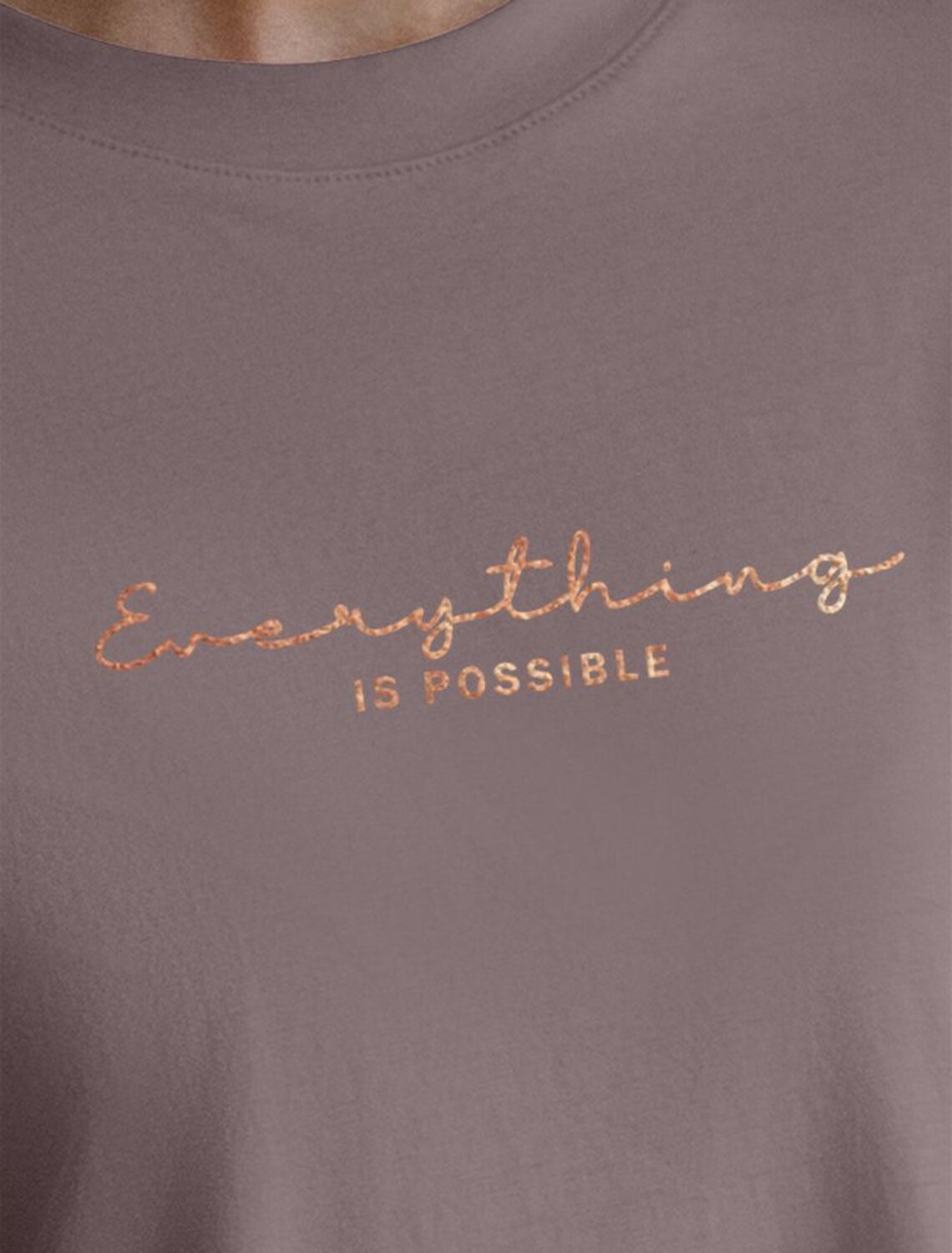 VILATTE Футболка 583445 D49.157 кофе_everything