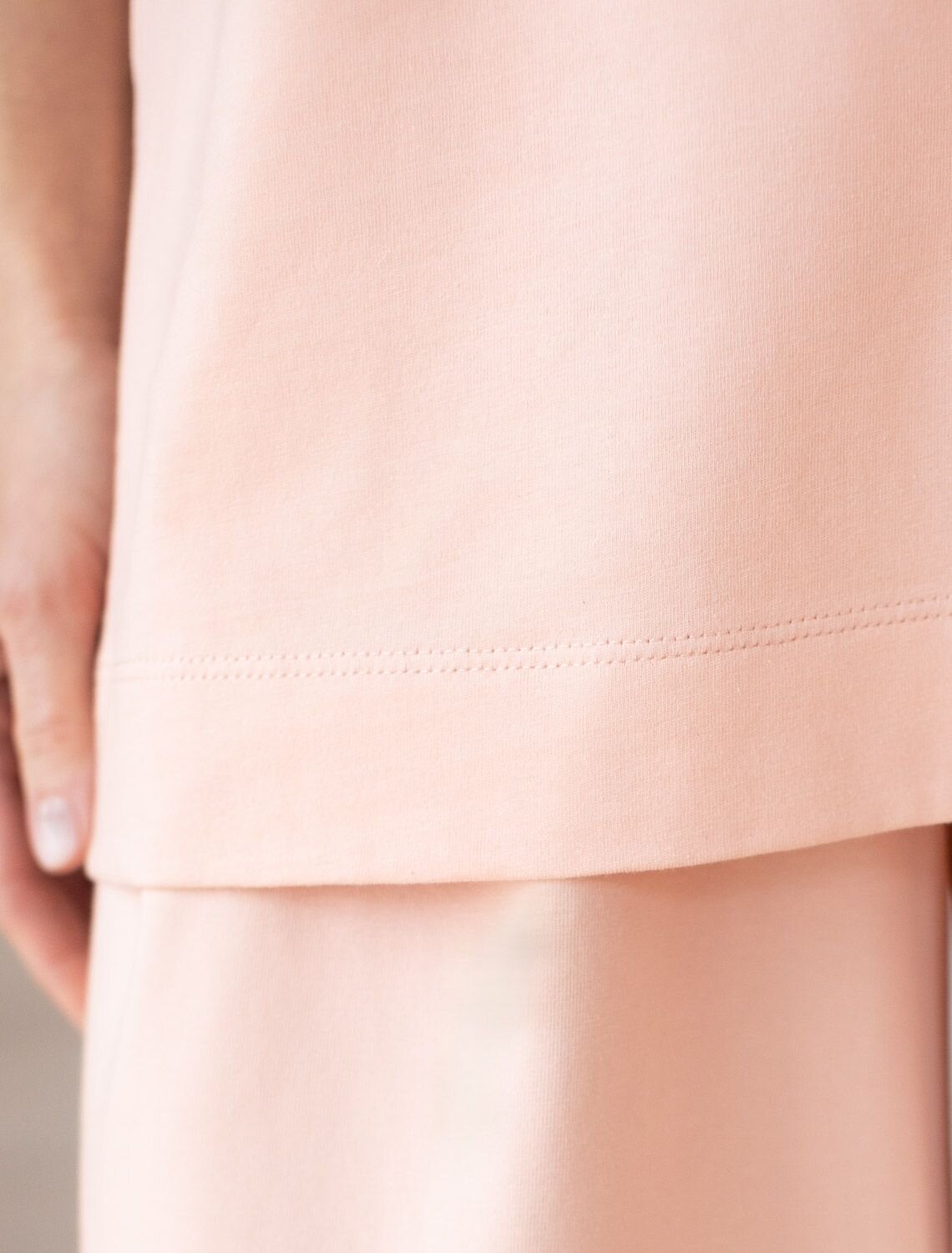 VILATTE Футболка 583446 D49.157 пудра_everything