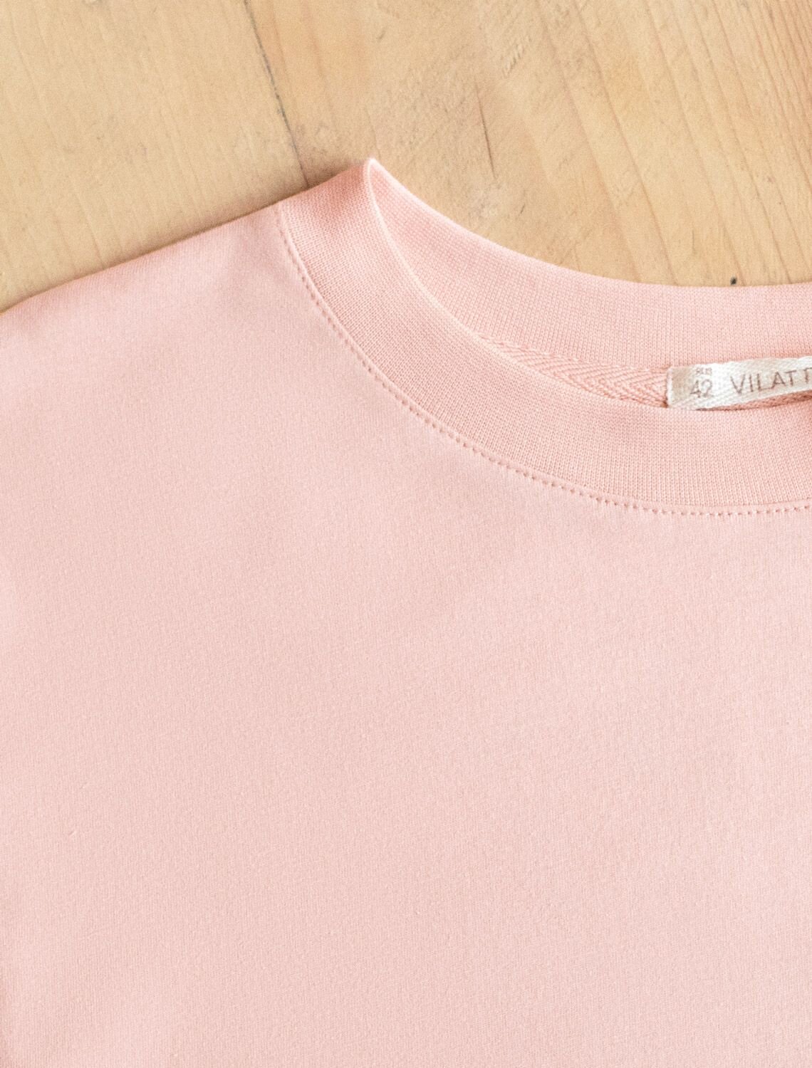 VILATTE Футболка 583446 D49.157 пудра_everything