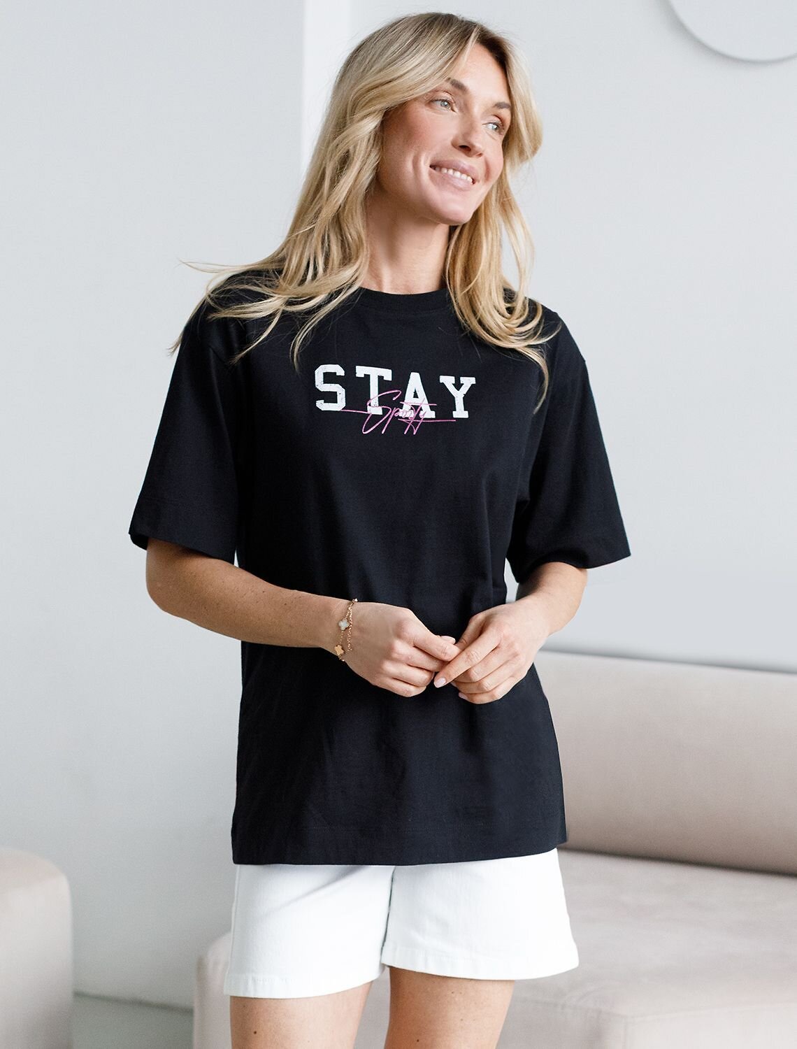 VILATTE Футболка 583448 D49.157 черный_sporty