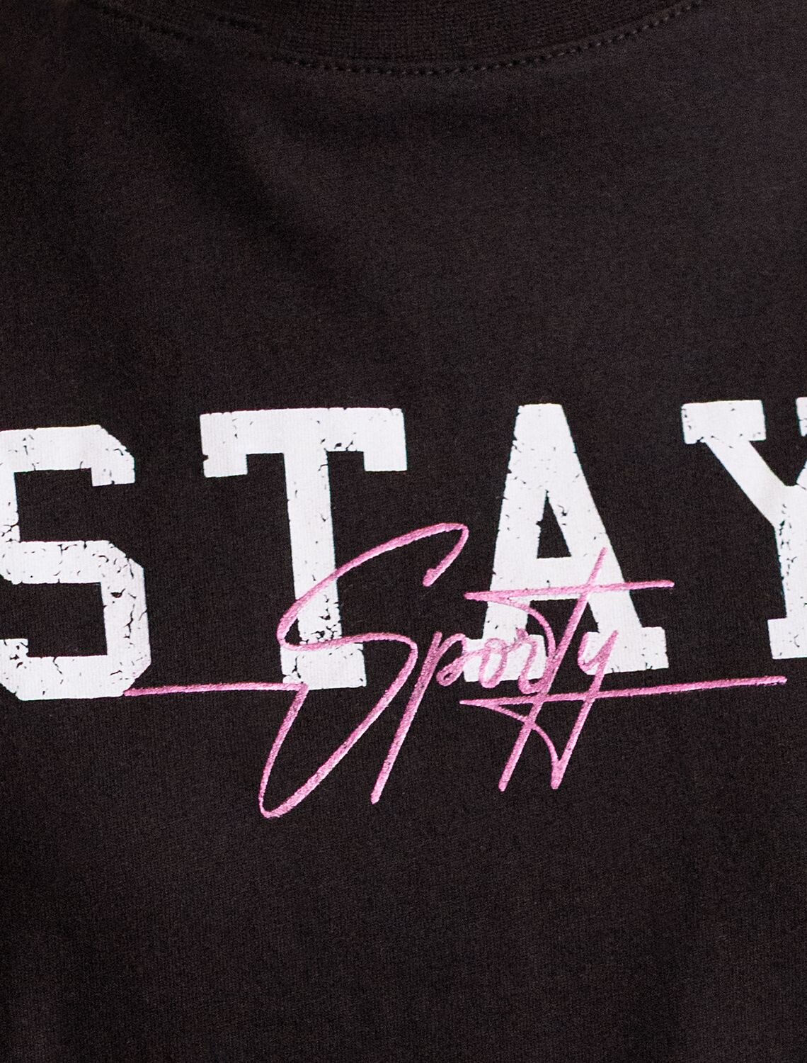 VILATTE Футболка 583448 D49.157 черный_sporty