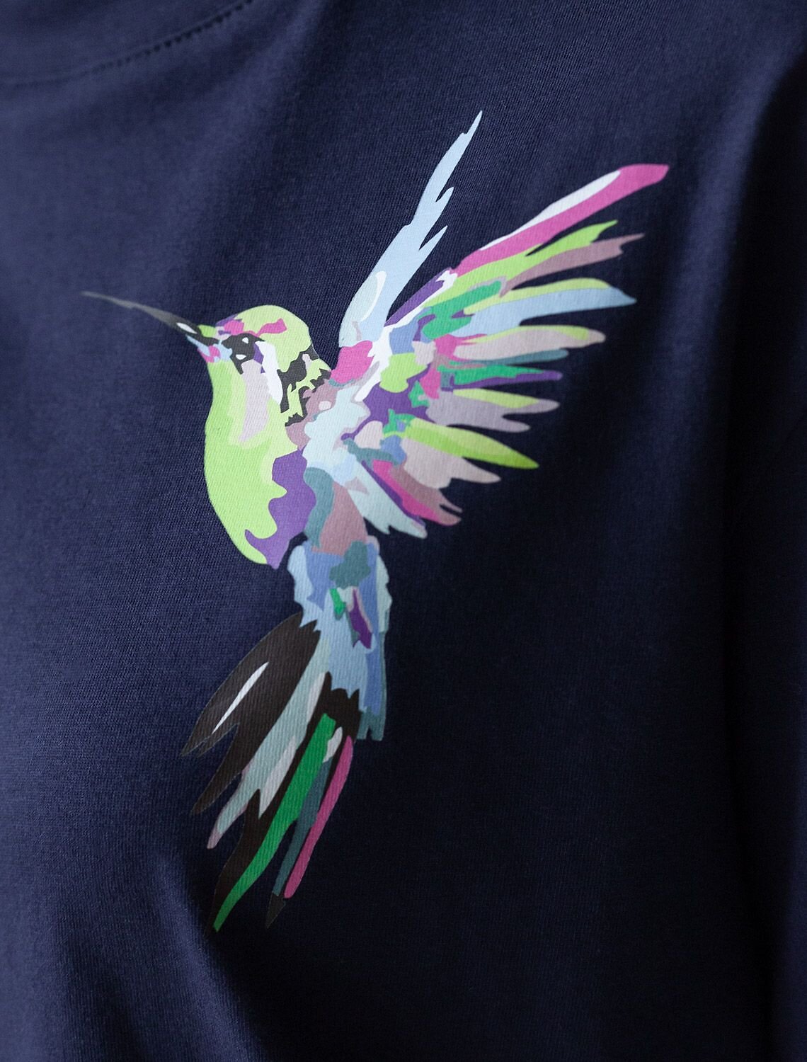 VILATTE Футболка 583460 D49.158 т.синий_колибри