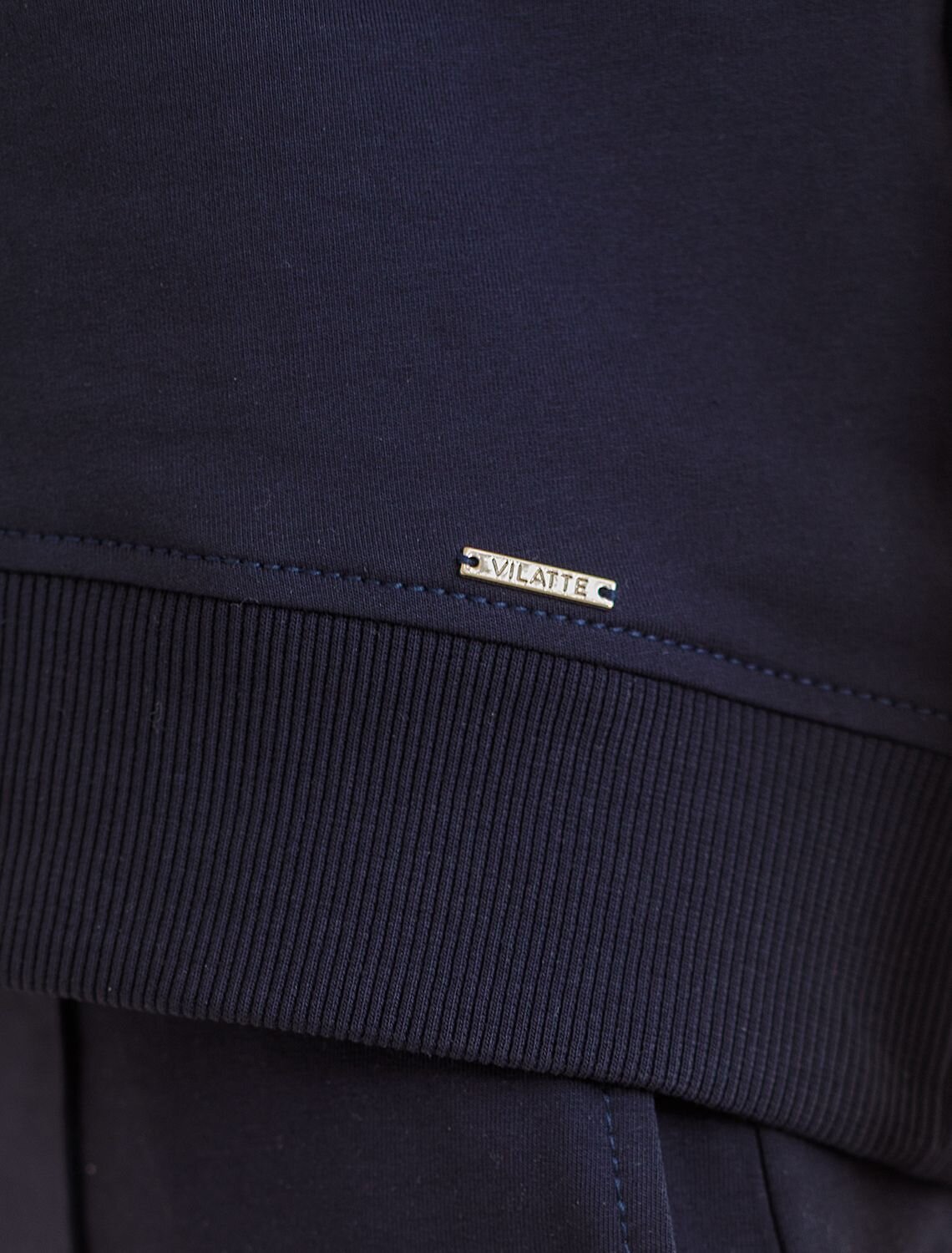 VILATTE Футболка 583471 D49.169 т.синий_vintage