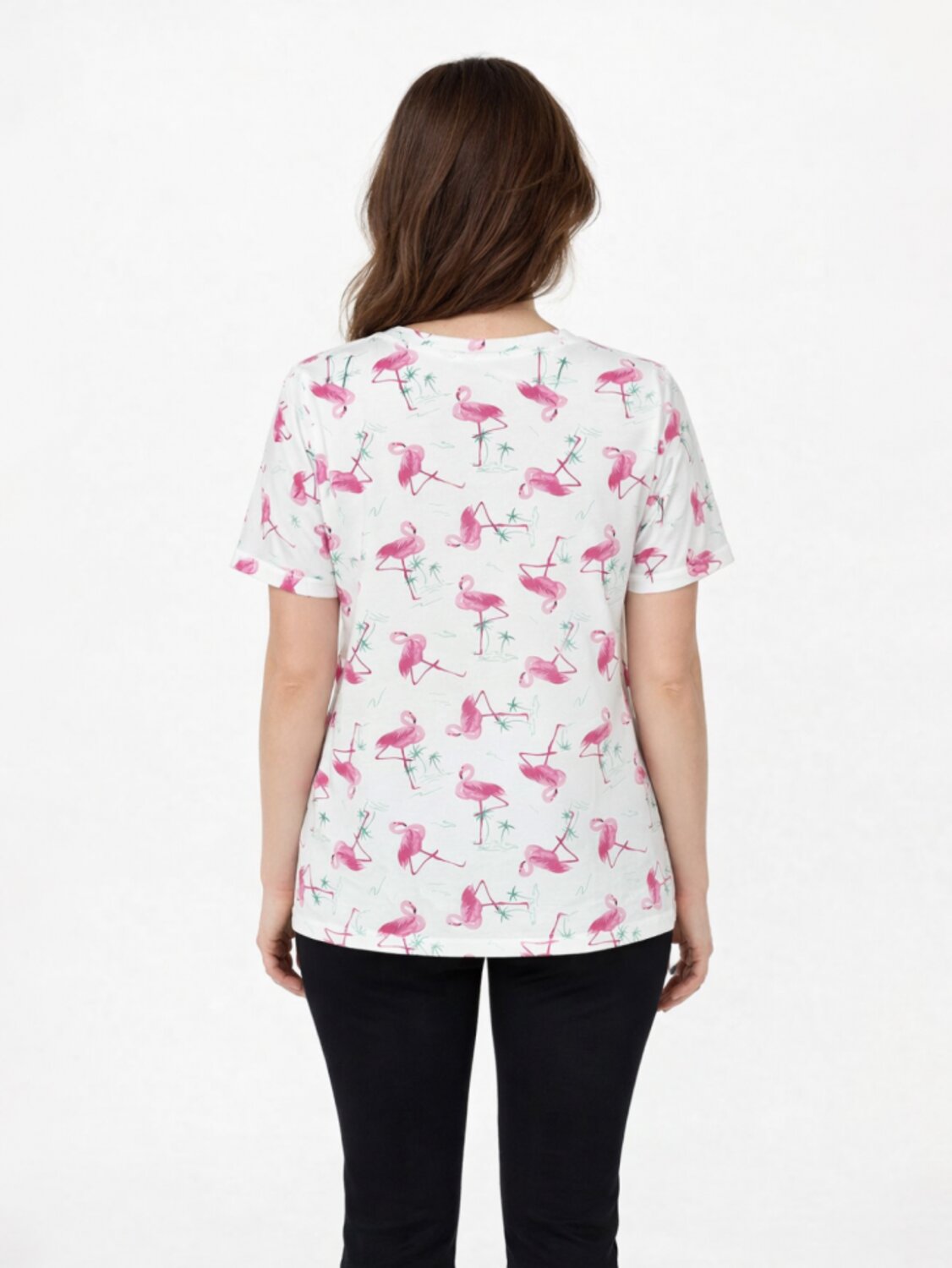 Binita Футболка 583504 1265-3 бело-розовая