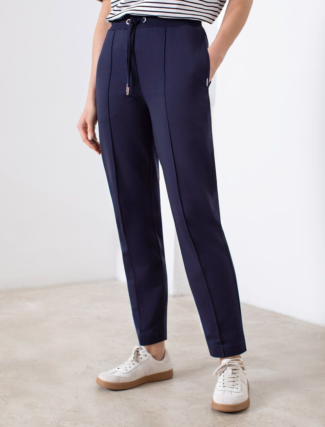 VILATTE Брюки 583507 D44.166 т.синий