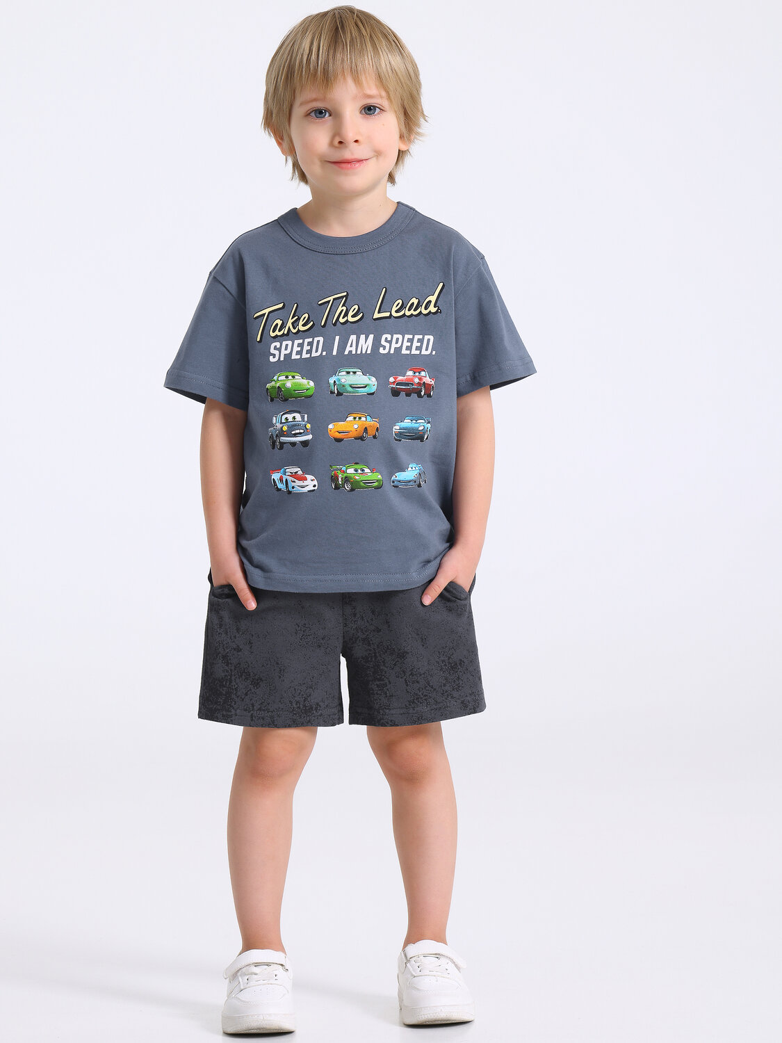 Апрель Шорты 583519 1ПШК4695804н варенка темно-серый