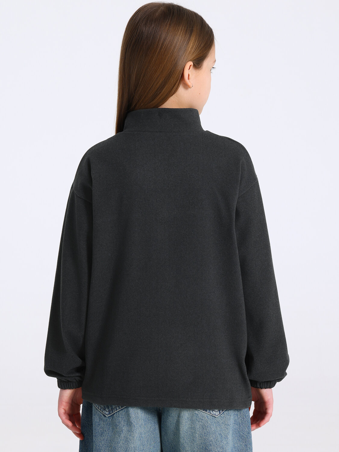 Апрель Толстовка 583527 1ДДШД5052303 черный графит