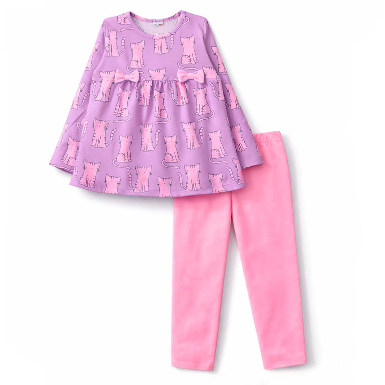 YOULALA Комплект 583530 7629900216 сиреневый/розовый