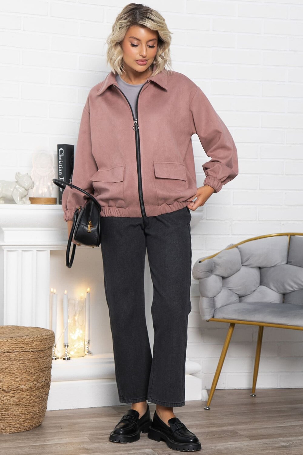 LT Collection Ветровка 583546 Б15062-7М чайная роза