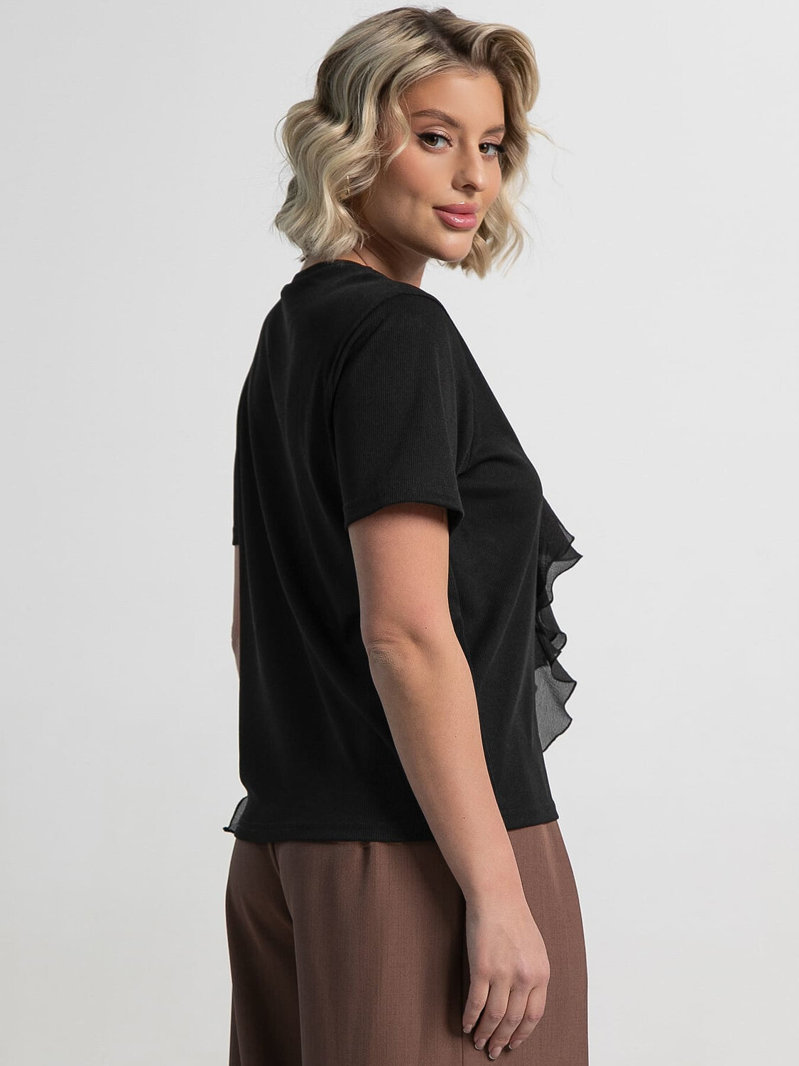 LT Collection Блуза 583550 Б15078-5М черный