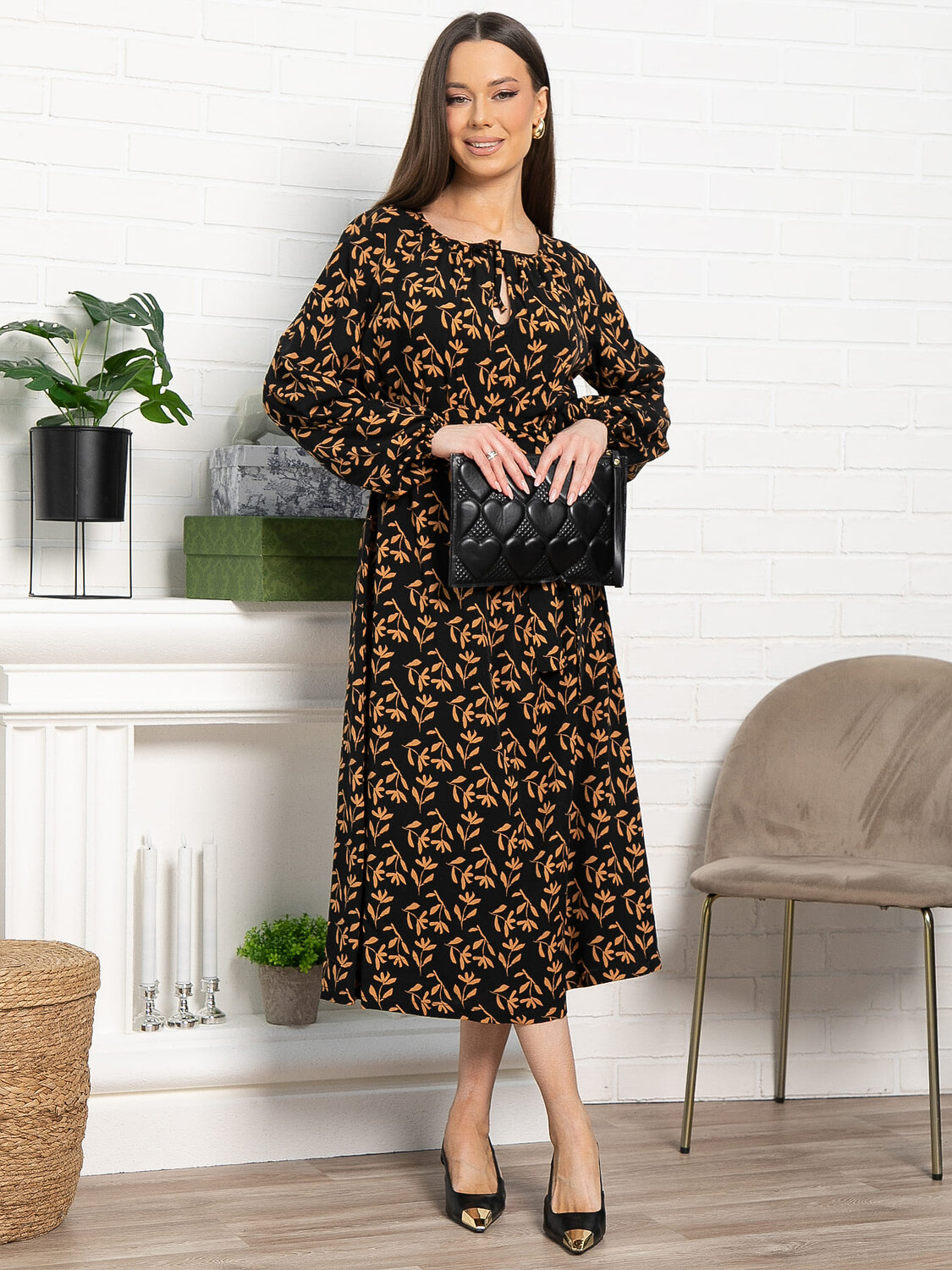 LT Collection Платье 583553 П15121-10М черный