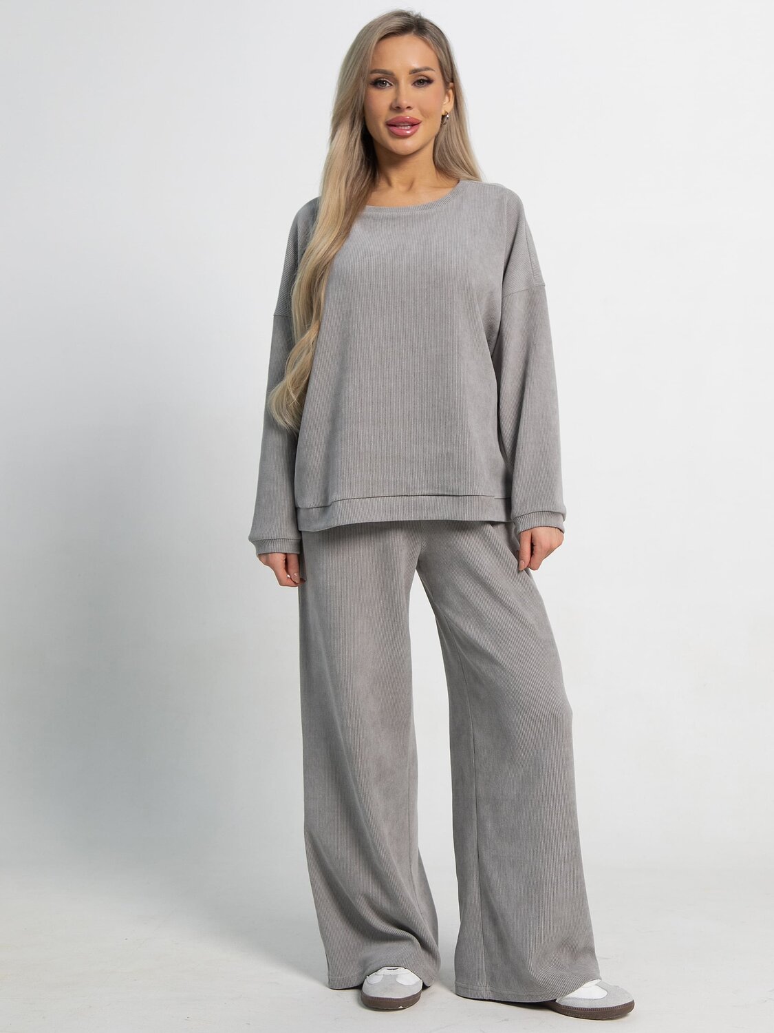 LT Collection Костюм 583556 К15148-5М серый