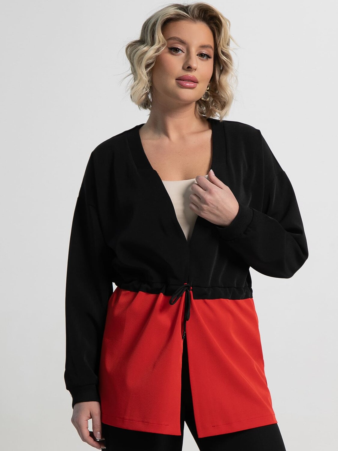 LT Collection Жакет 583560 Б15164-13М красный/черный