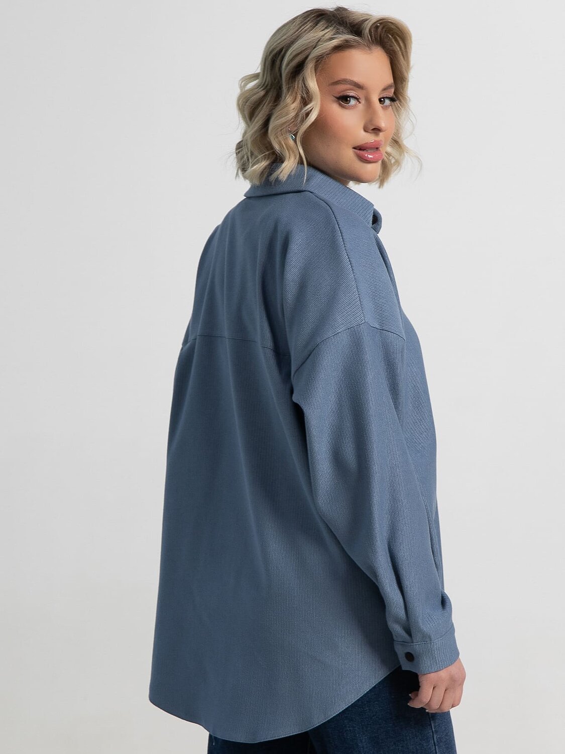 LT Collection Рубашка 583561 Б15168-4М деним