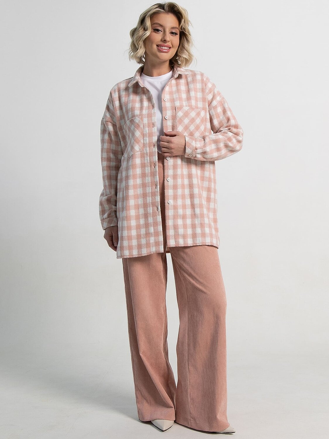 LT Collection Рубашка 583564 Б15192-10М розовый