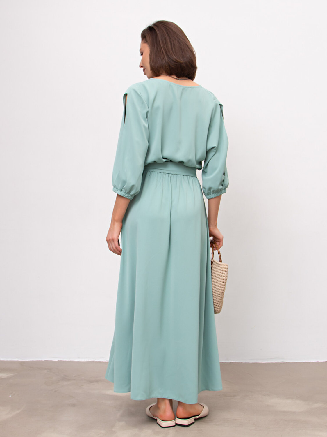 LT Collection Платье 583567 П15200-1М мятный