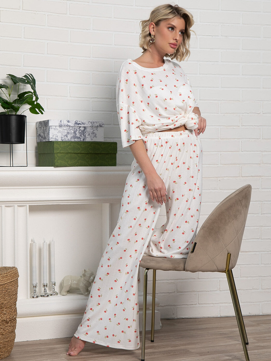 LT Collection Костюм 583571 К15209-1М белый