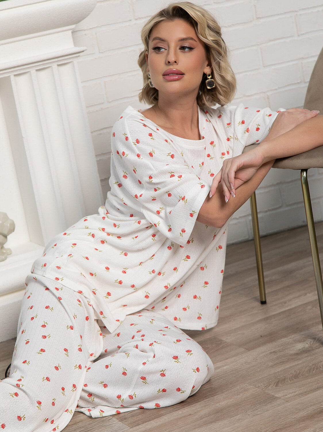 LT Collection Костюм 583571 К15209-1М белый