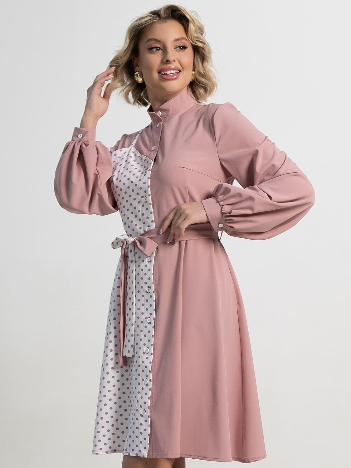 LT Collection Платье 583574 П15202-13М розовый