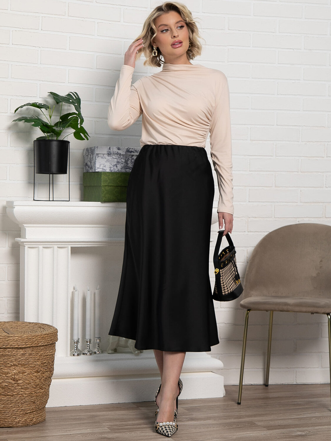 LT Collection Юбка 583577 Ю15219-53М черный