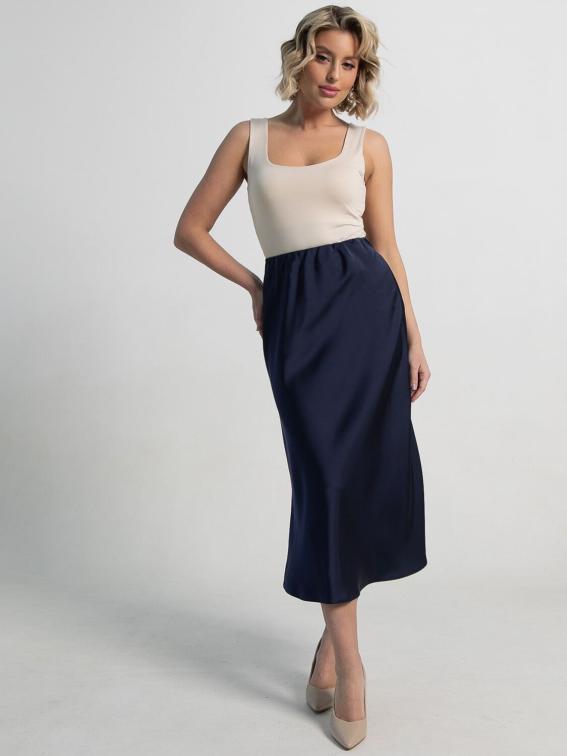 LT Collection Юбка 583578 Ю15218-53М синий