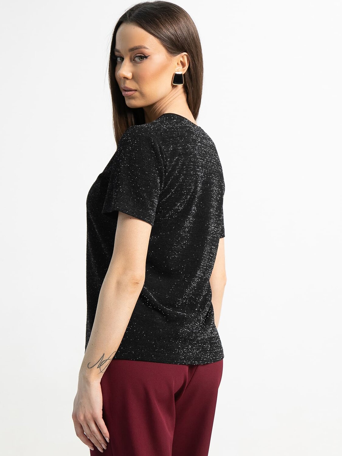 LT Collection Блуза 583581 Б15217-19М черный