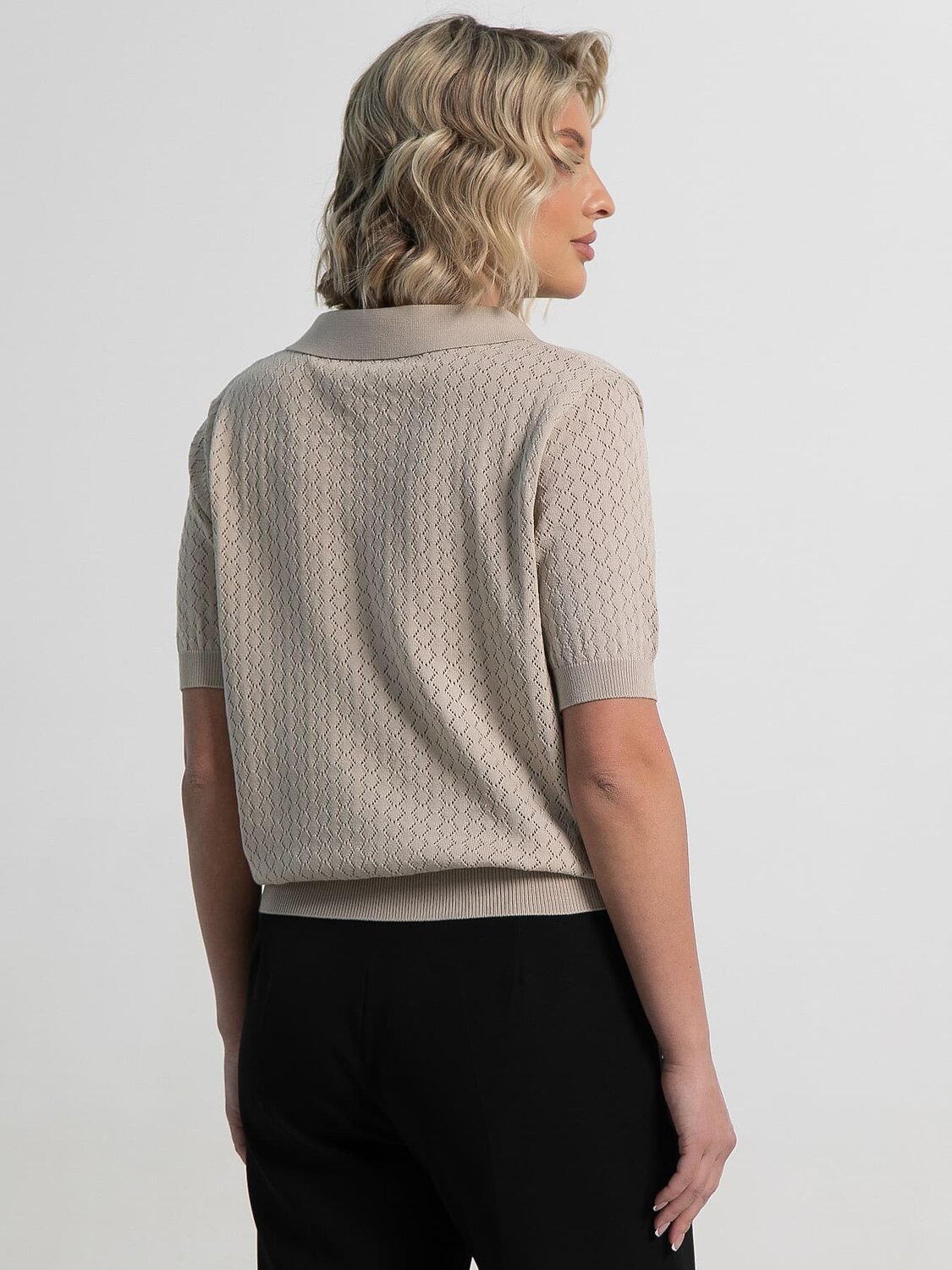 LT Collection Поло 583592 Б15276-7М бежевый