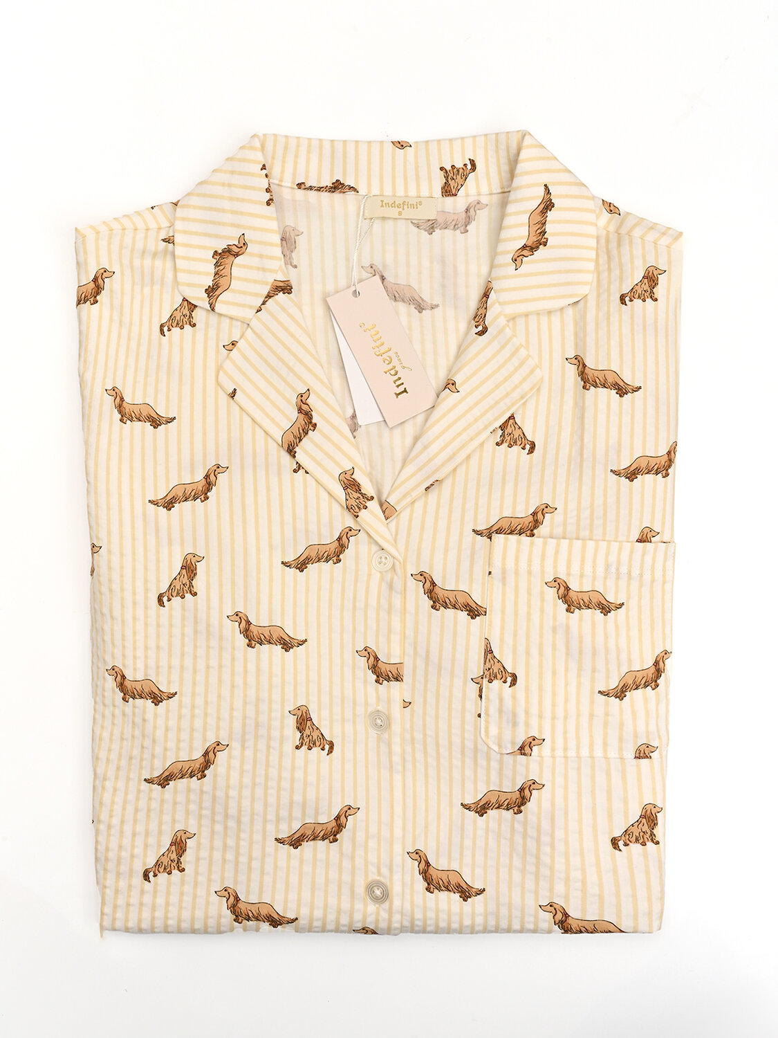 INDEFINI Пижама 583607 5246TBD Молочный