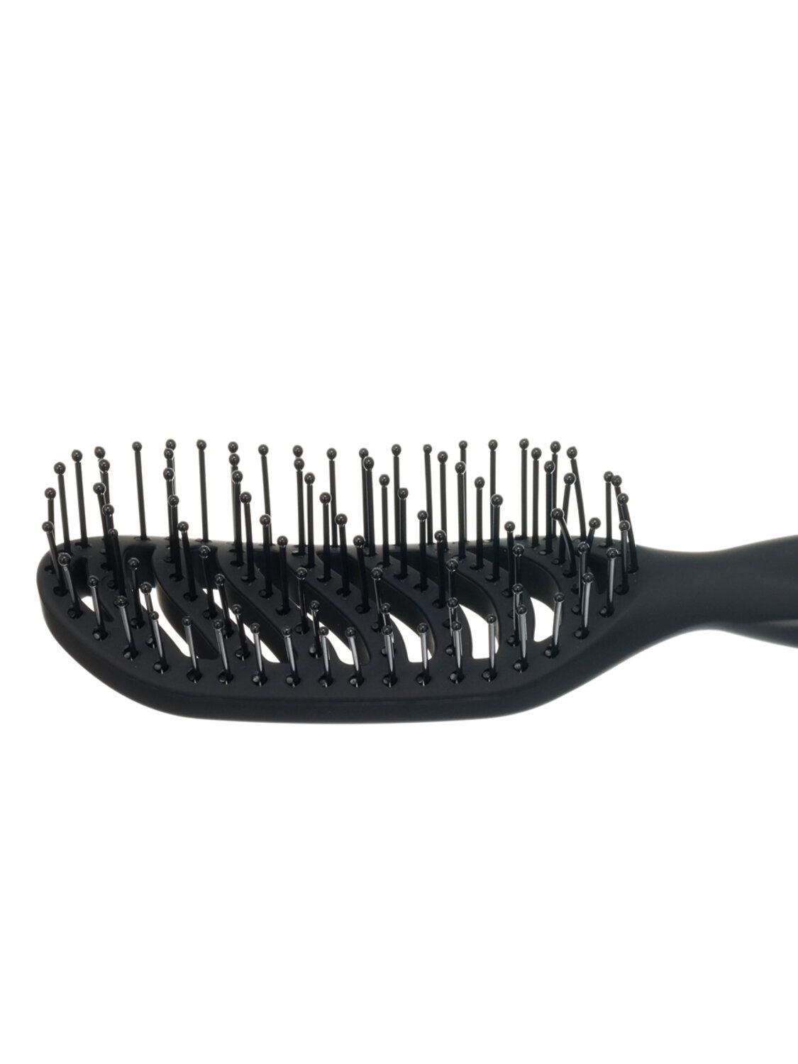 Dewal Щетка для укладки вогнутая продувная / BR69539 Black, черный 583622 1516 