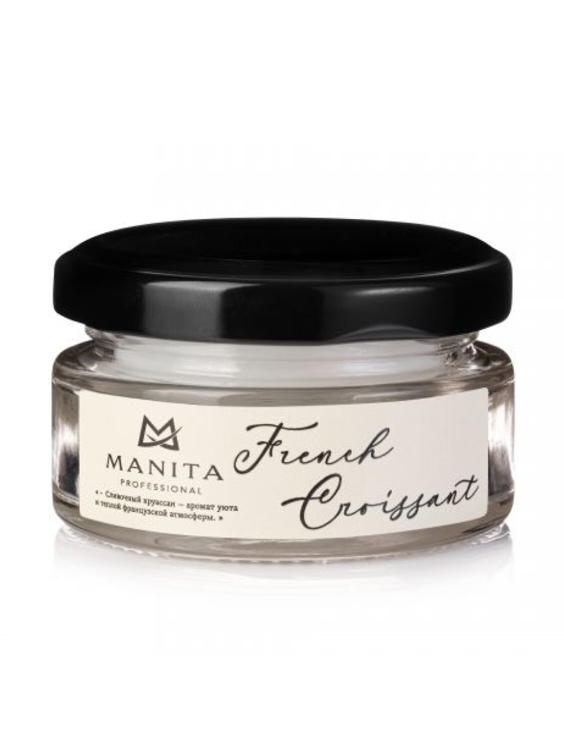 MANITA Свеча ароматическая / French Croissant, 50 мл 583641 28416 
