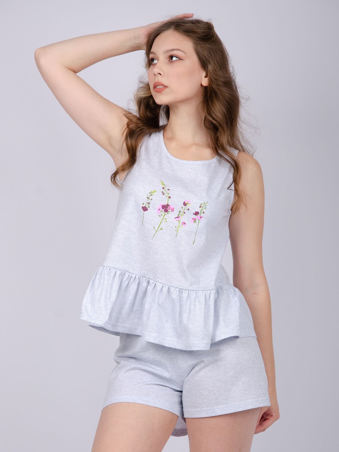 Malina Пижама 583657 3088 серый