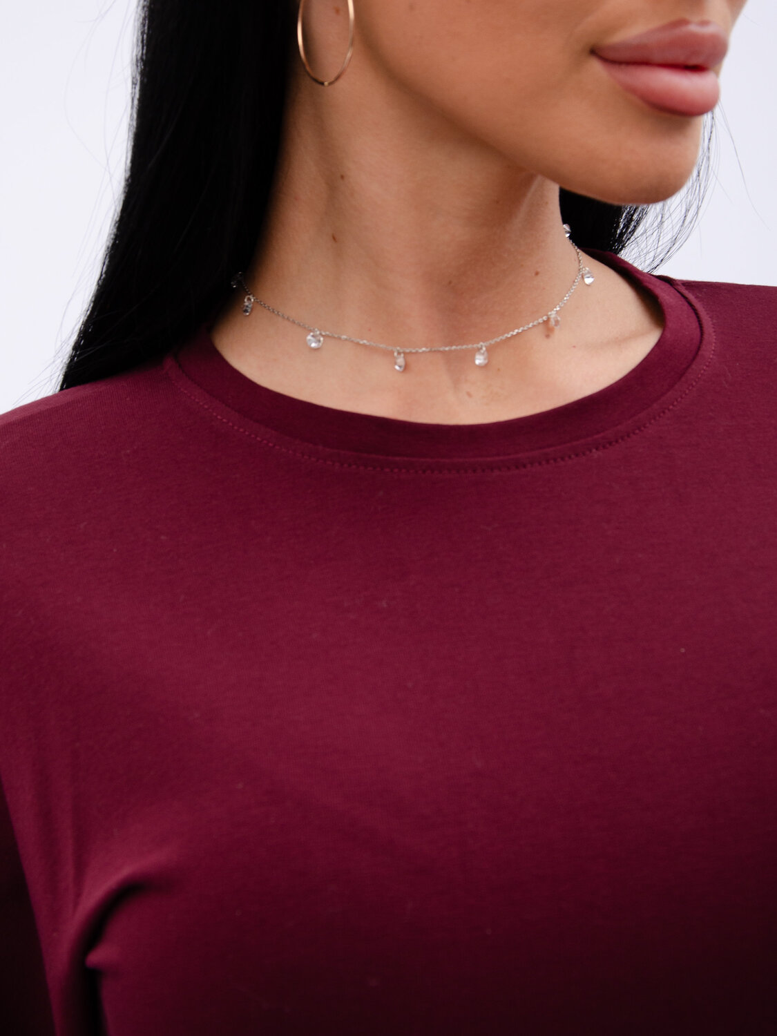 Malina Лонгслив 583660 1005 бордовый