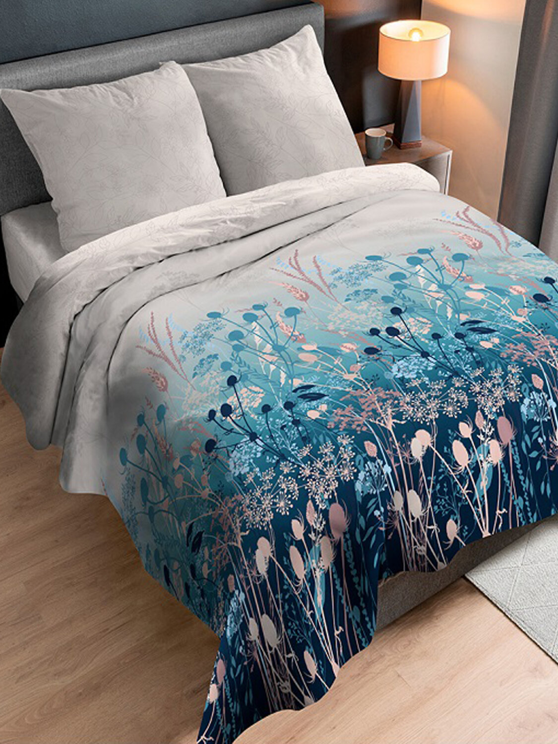 Текс-плюс КПБ Общий 583723 НФ-00155183 лето с простыней на резинке - Медея