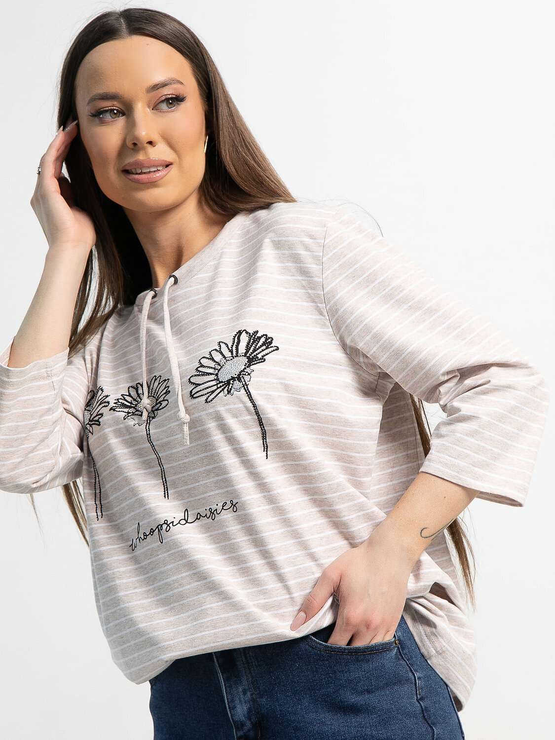 LT Collection Блуза 583725 Б15286-18М бежевый