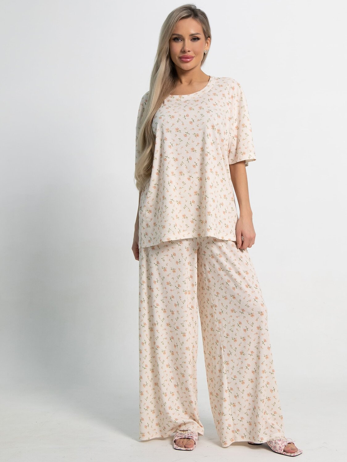 LT Collection Костюм 583730 К15211-1М бежевый