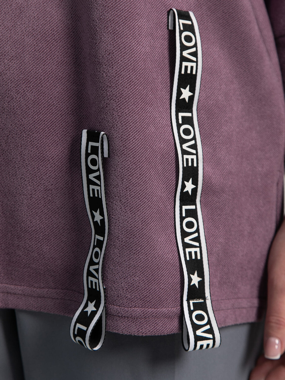 LT Collection Джемпер 583732 Б15141-4М лиловый