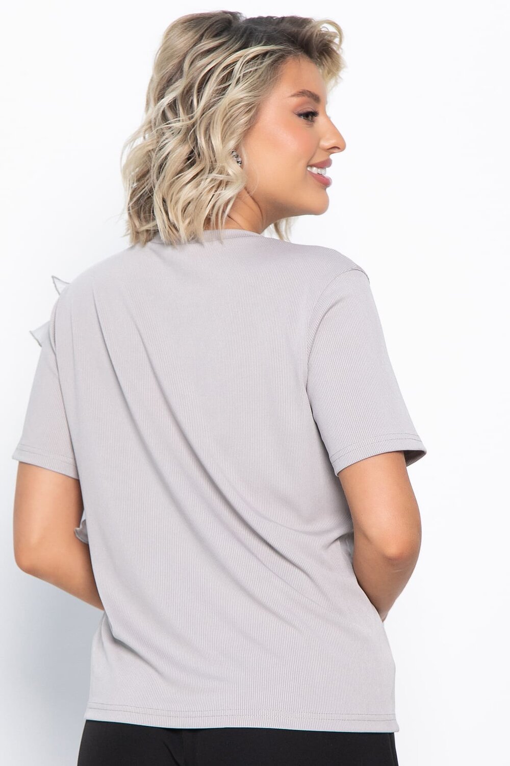 LT Collection Блуза 583733 Б15079-5М серый