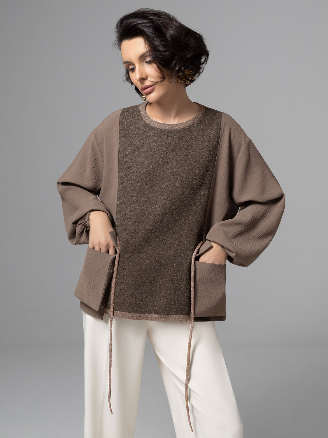 CHARUTTI Свитшот 583739 12572 Коричневый