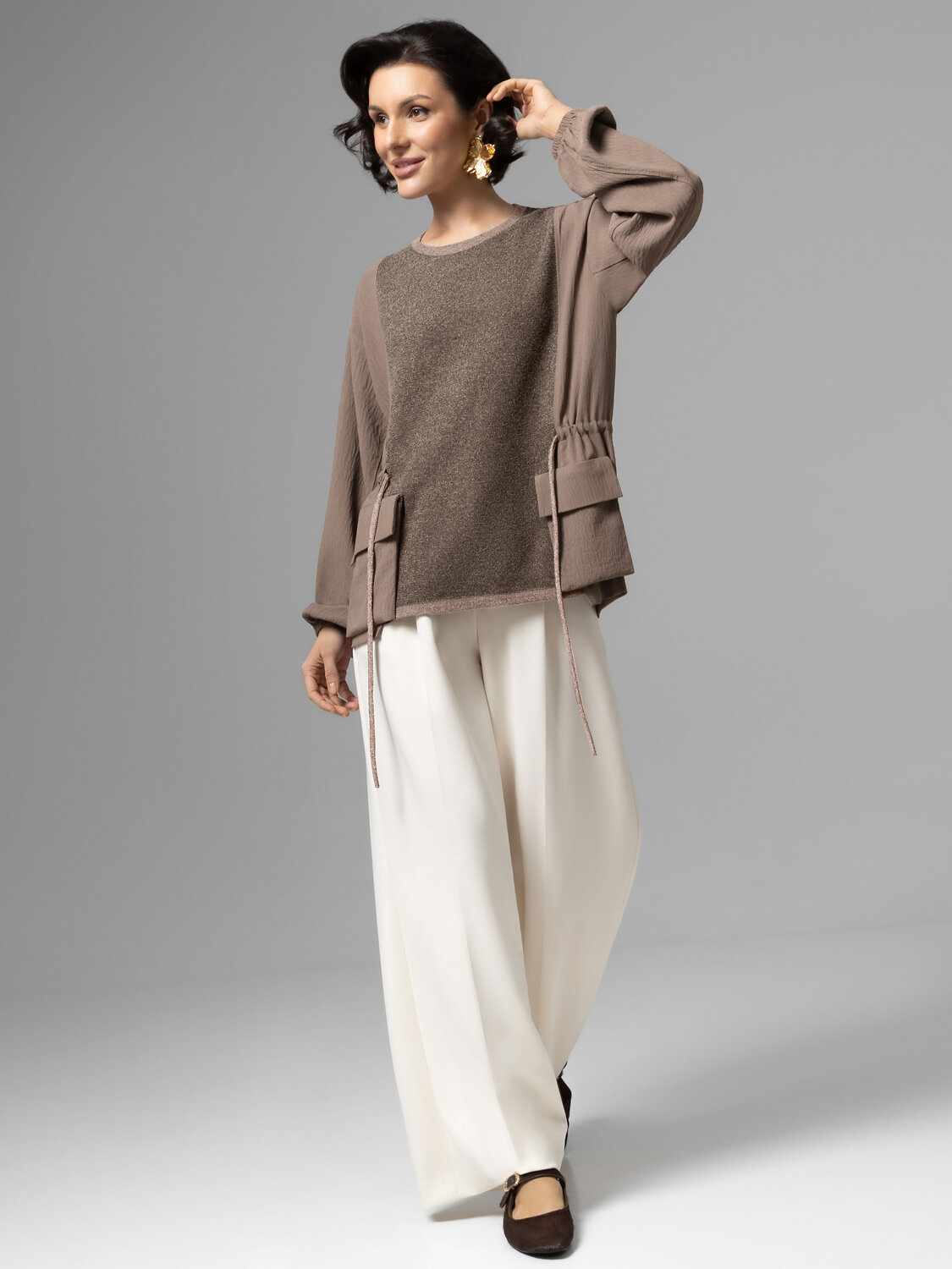 CHARUTTI Свитшот 583739 12572 Коричневый