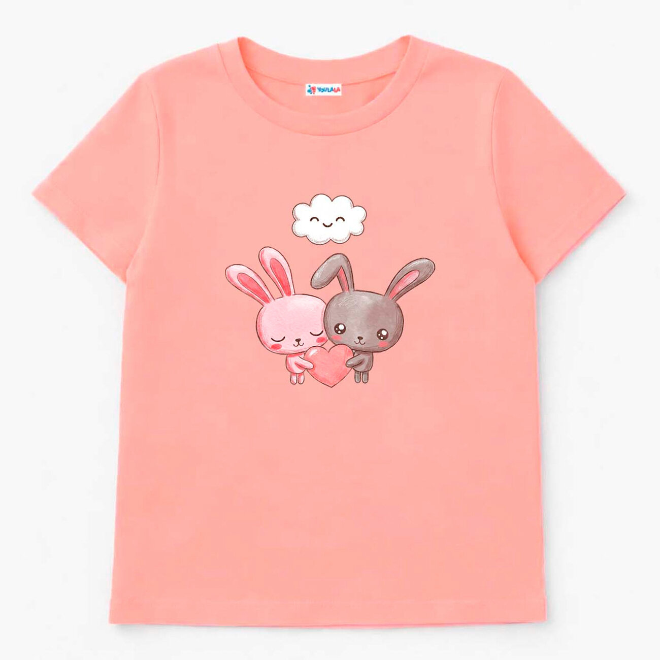 YOULALA Фуфайка 583753 0954103308 персиковый