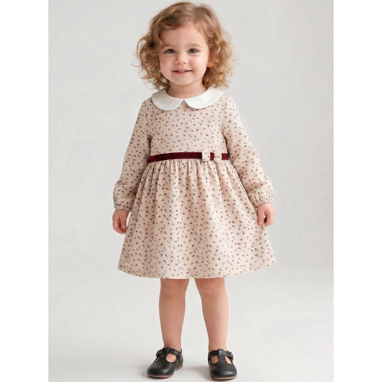 YOULALA Платье 583760 1738100102 бежевый