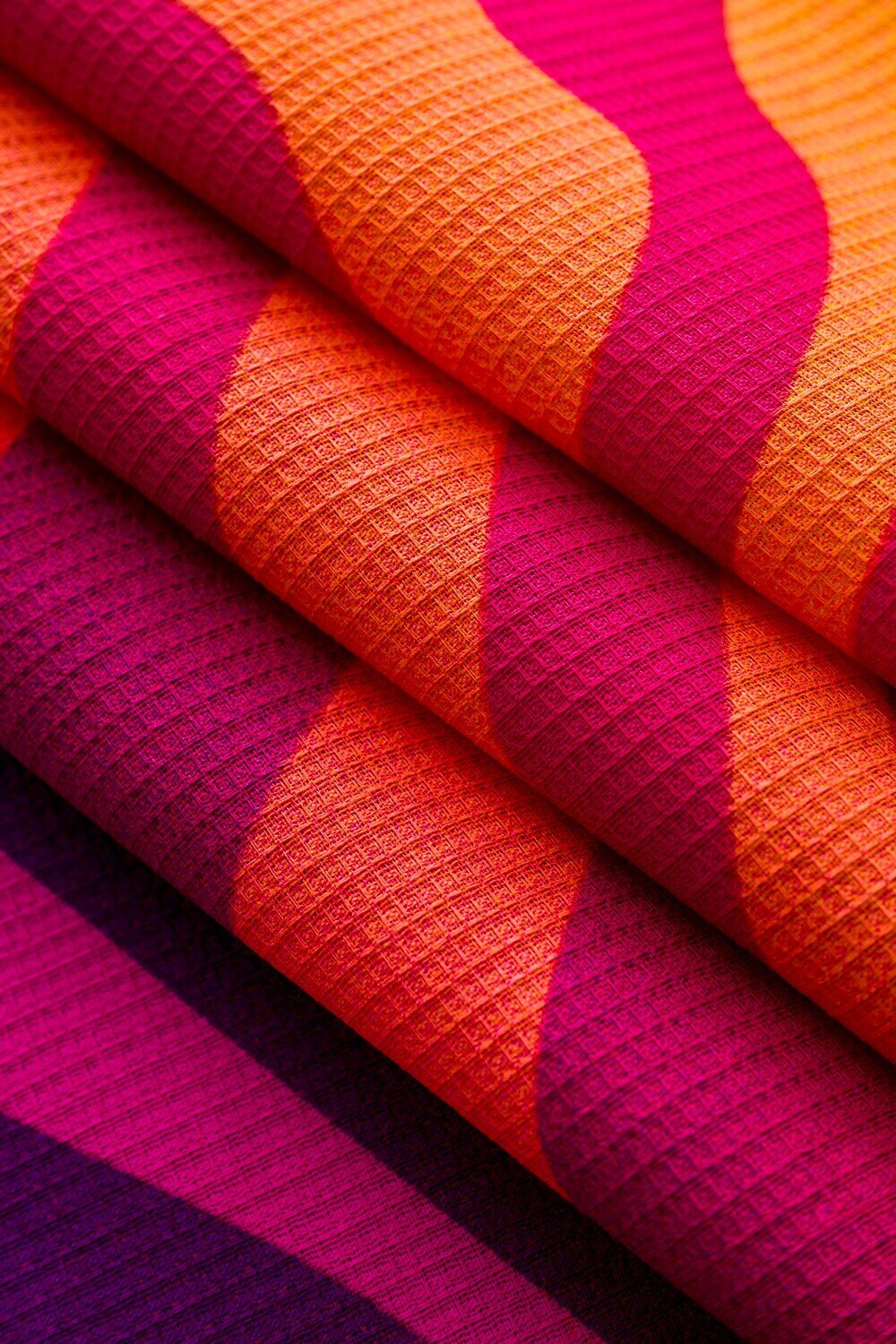 Натали Полотенце 583770 Полотенце пляжное Волна эмоций красно-желтый